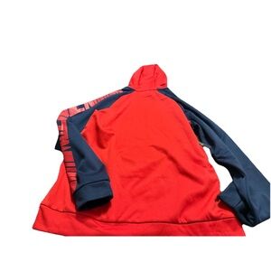 Nike Dri Fit Mens NWT Red/Blue Hoodie! Medium